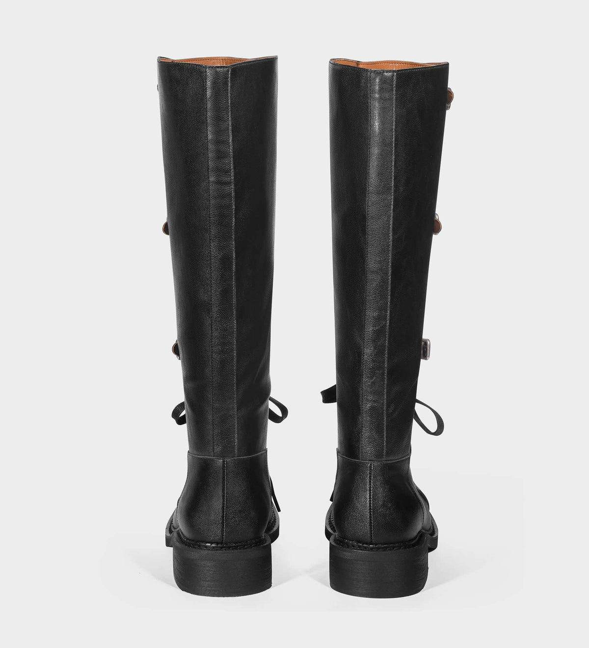 womens black moto boots