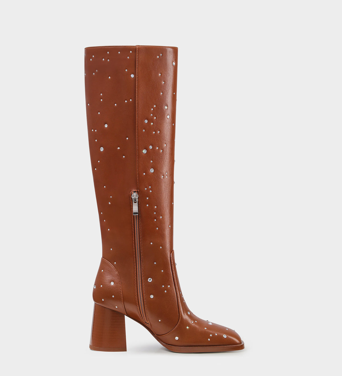 tall brown boots