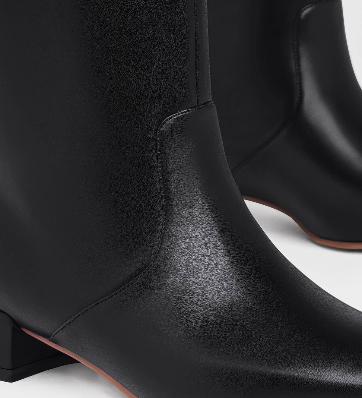 women's wide calf black boots
