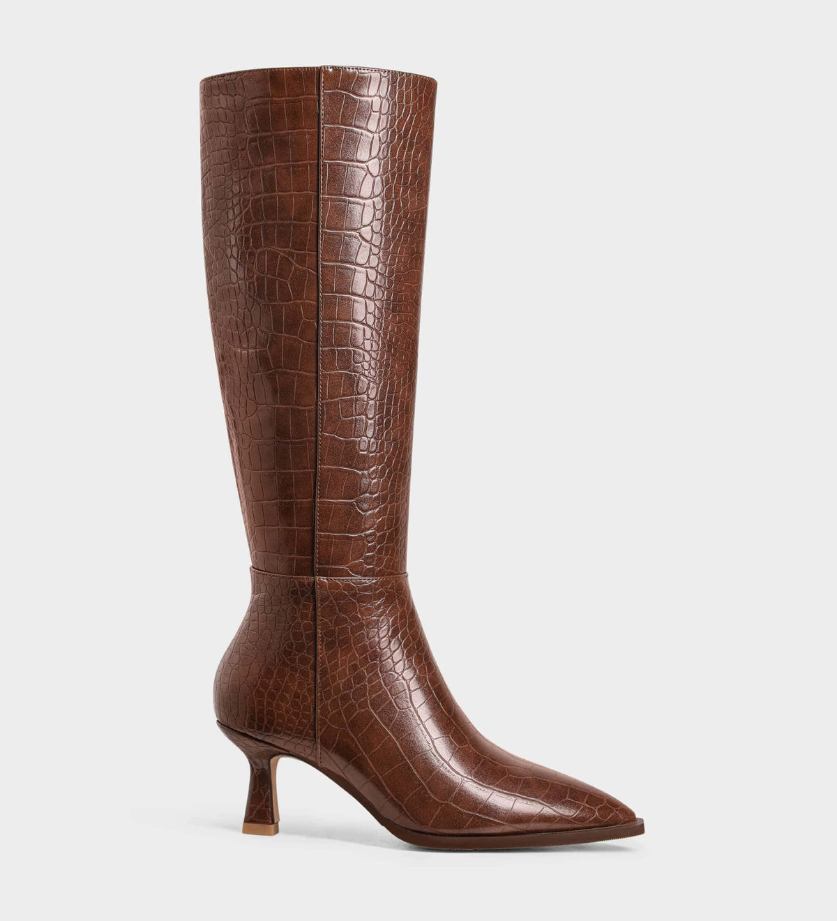 pointed toe boots low heel
