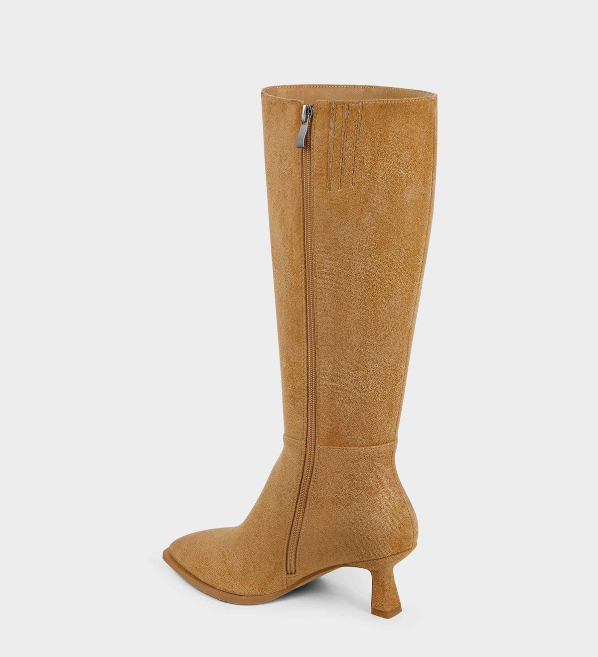 kitten heel boots