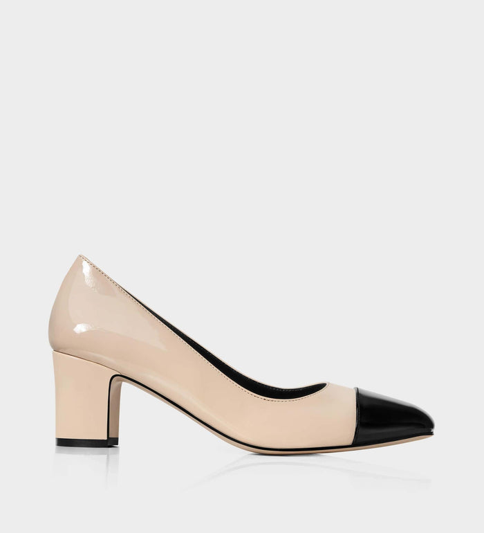nude comfort pumps