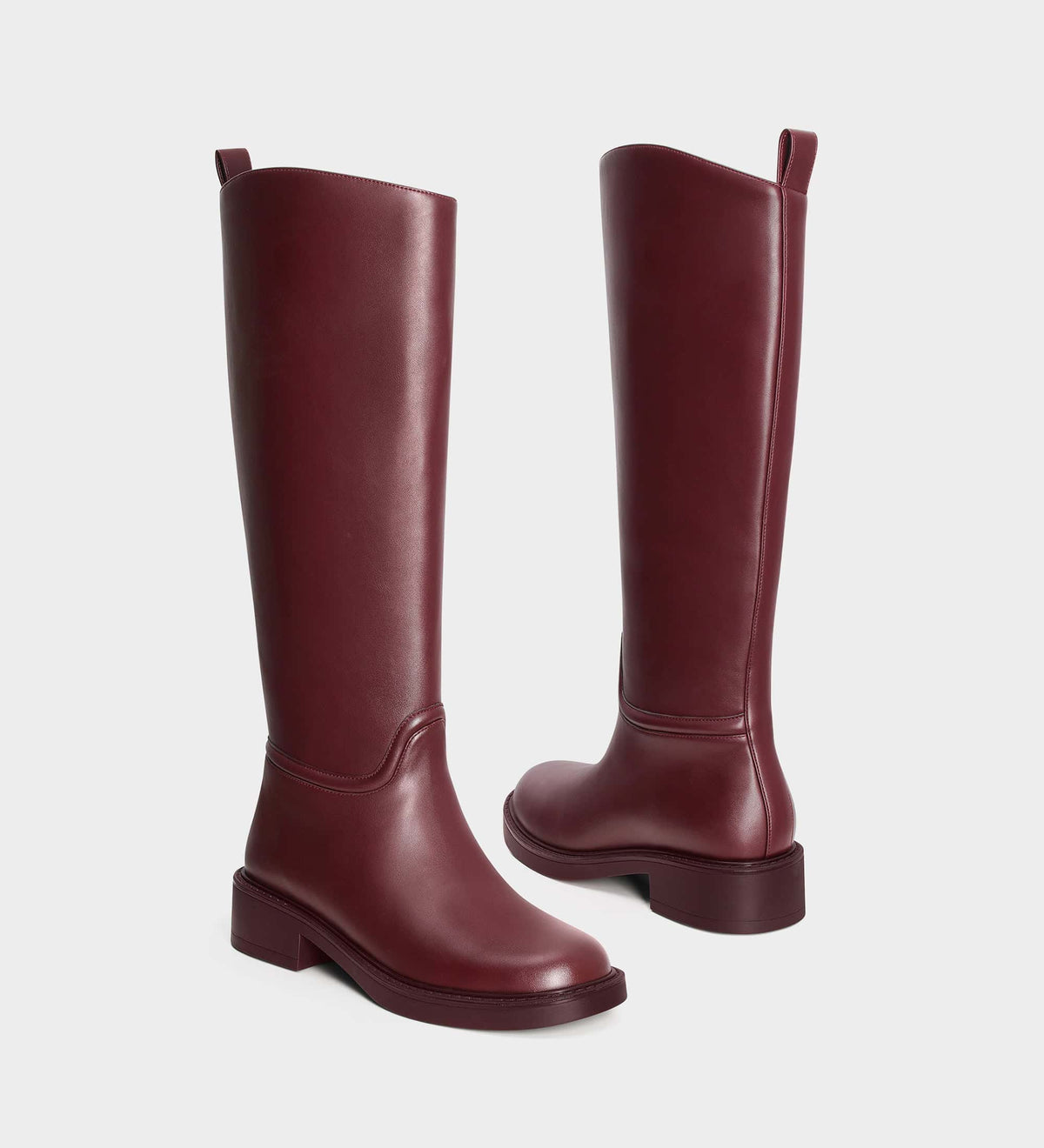 flat heel boots