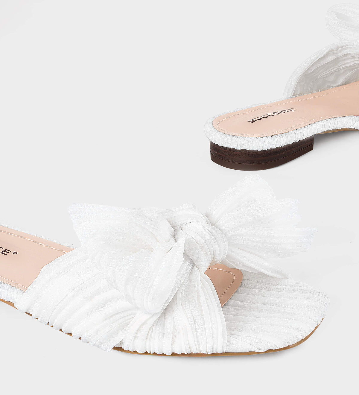comfortable white sandals