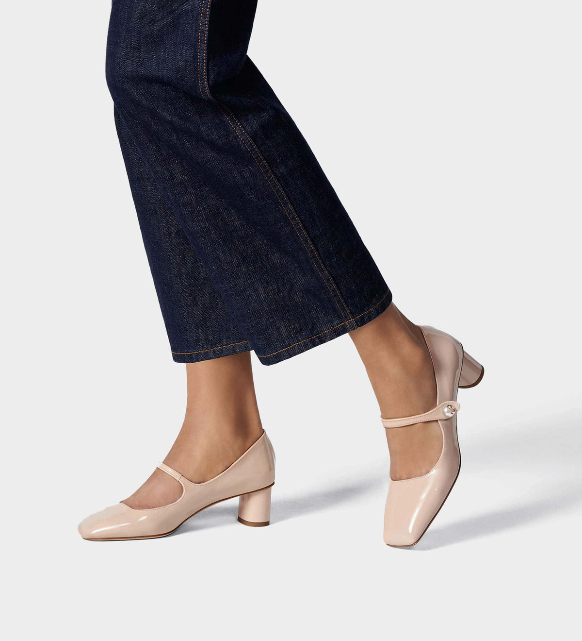 cute low heel pumps