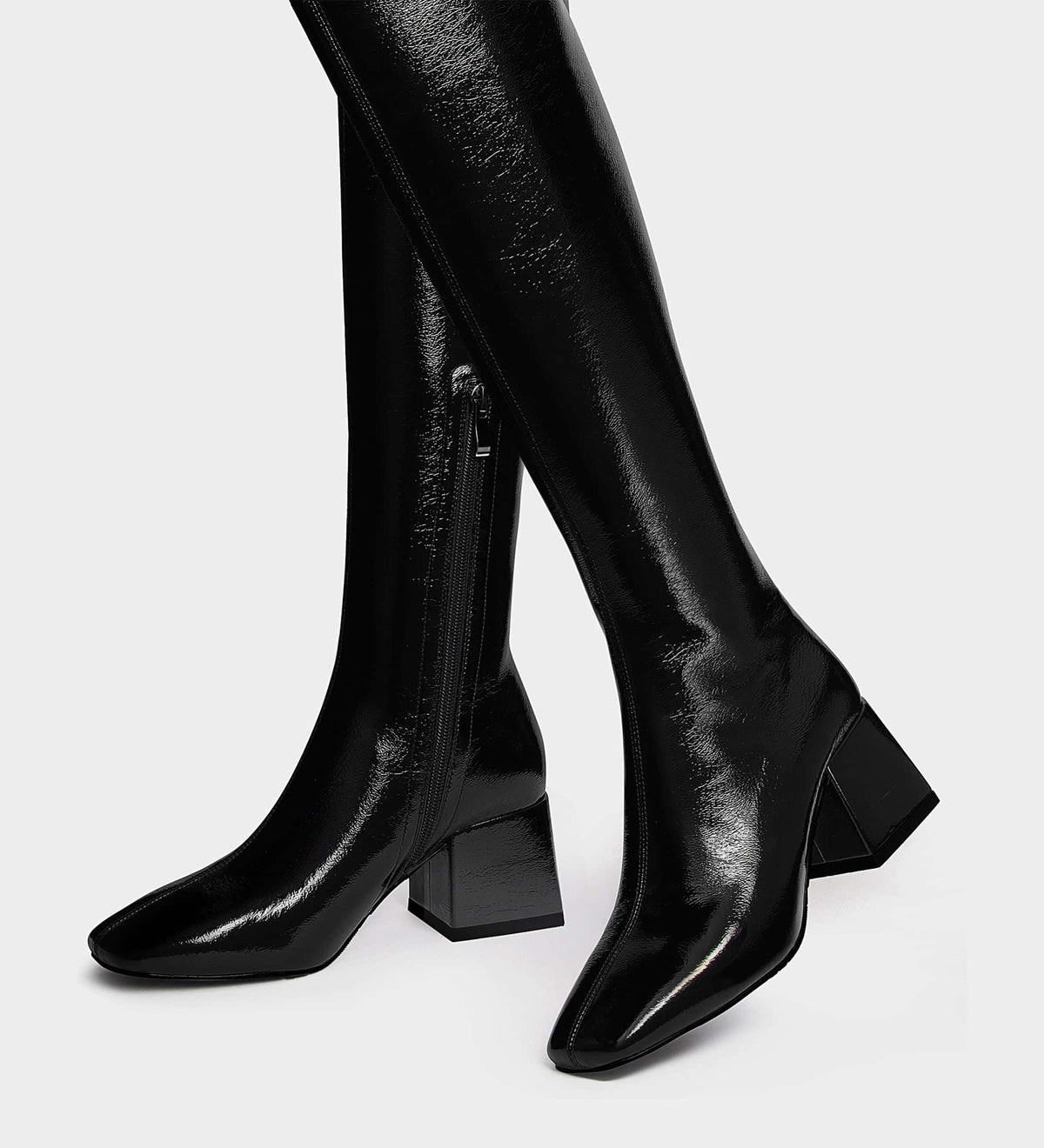 zipper boots