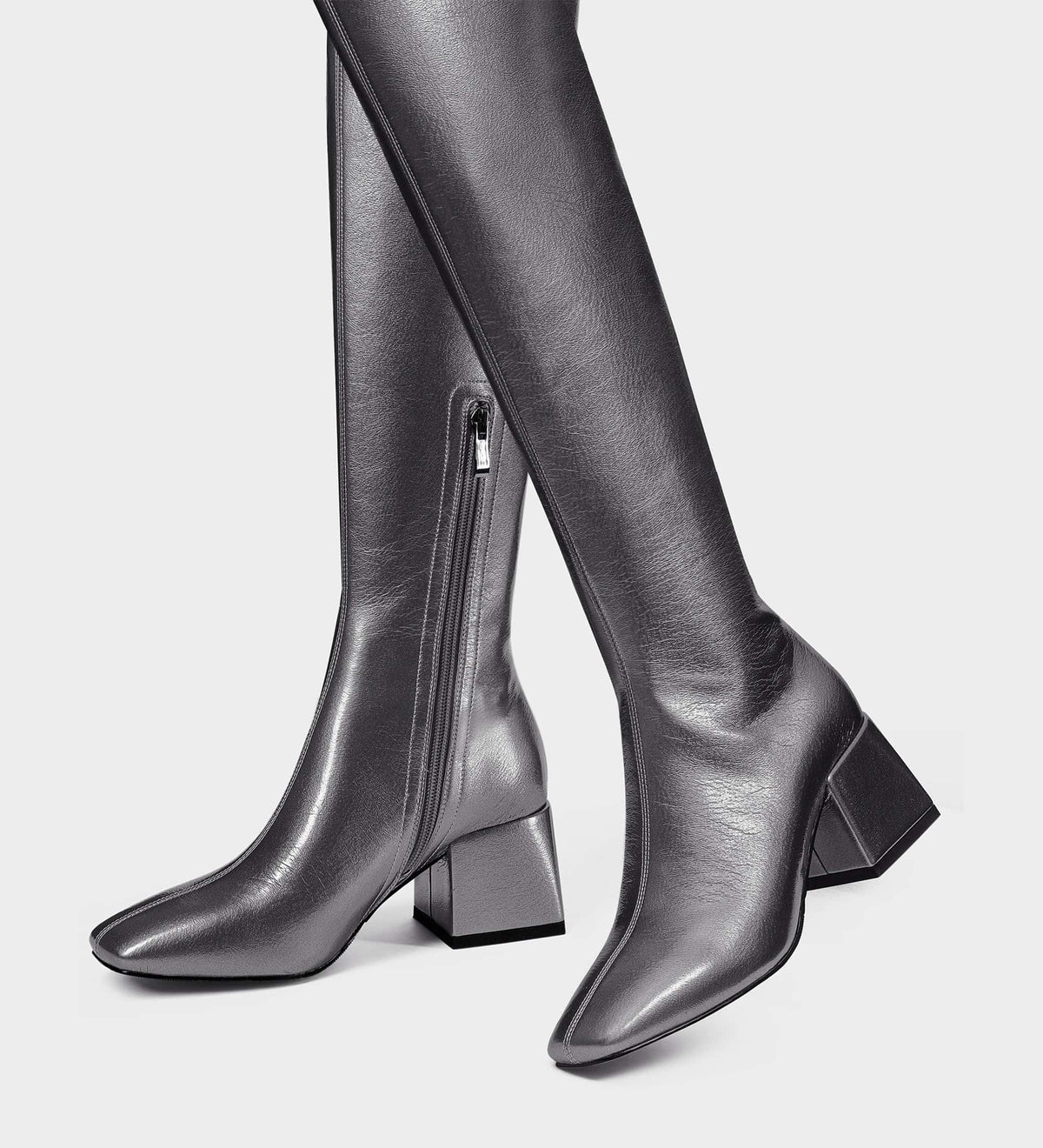 gray boots womens