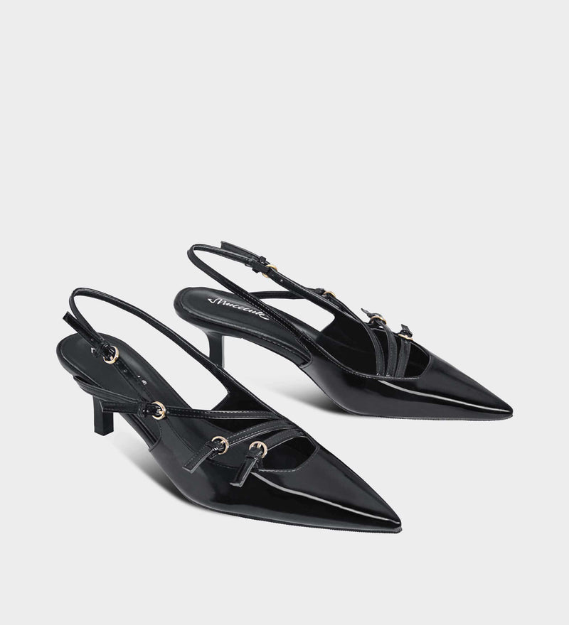 black kitten heel​