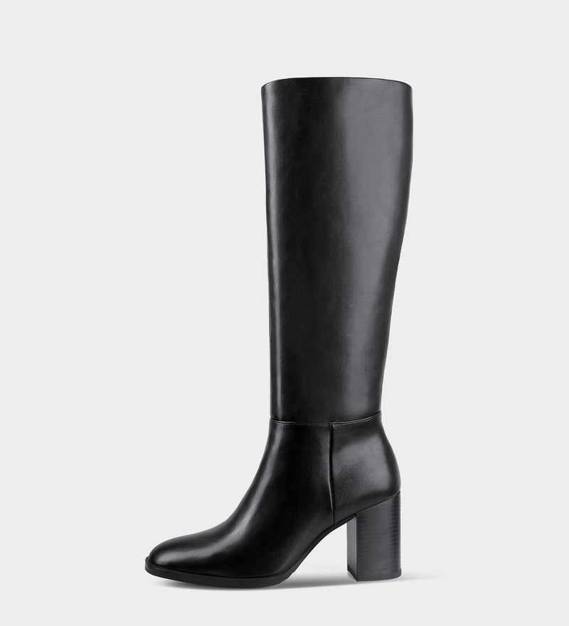 knee high black boots​