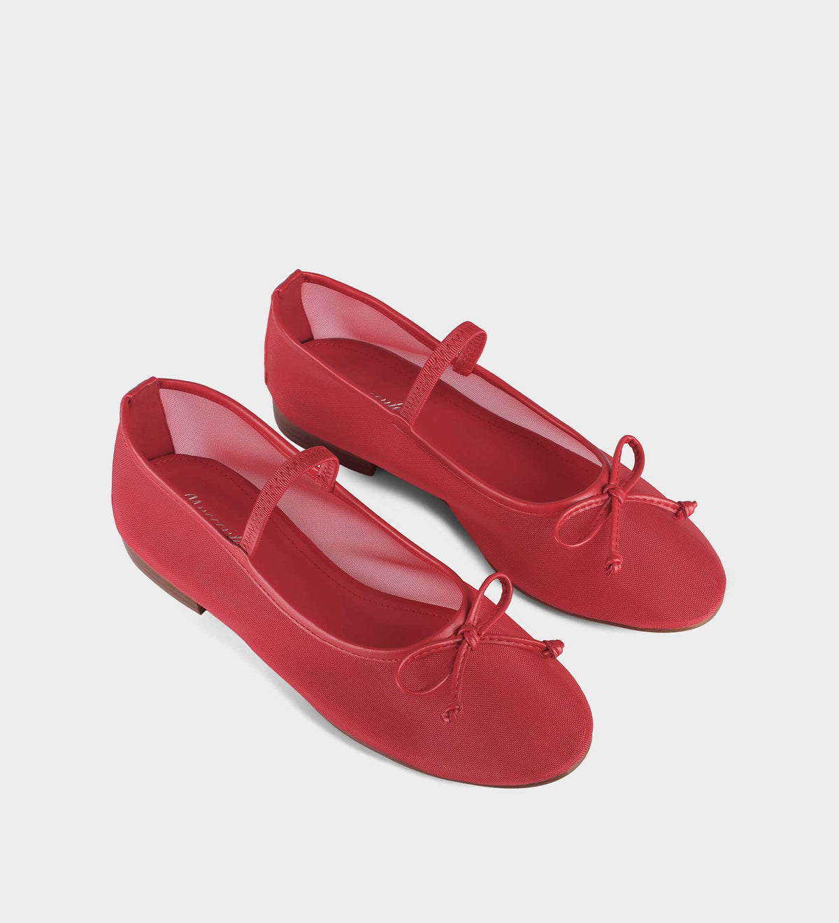mesh ballet flats​