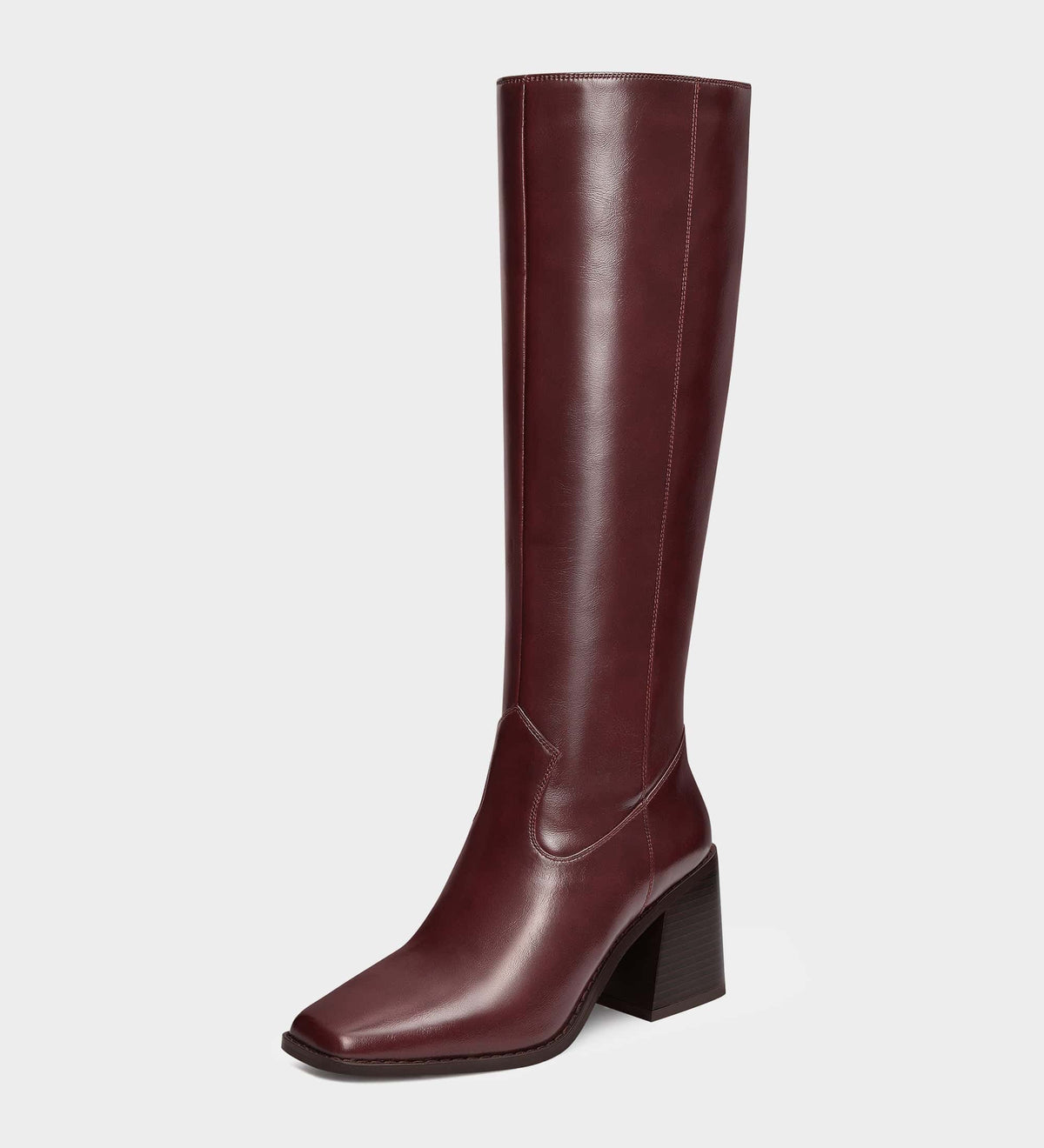 red square toe boots​