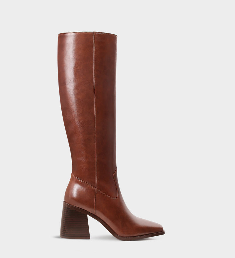chocolate brown boots​
