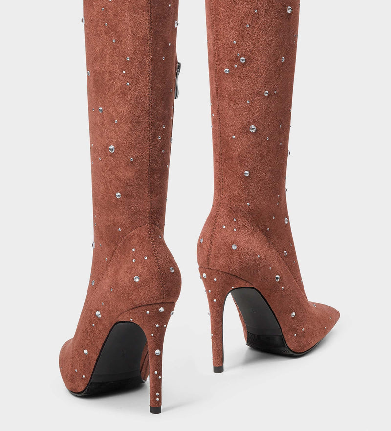 women's stiletto heel boots​