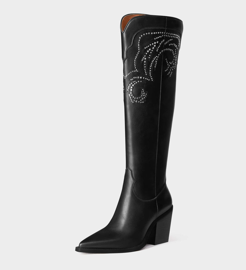 women's pointed toe western boots​