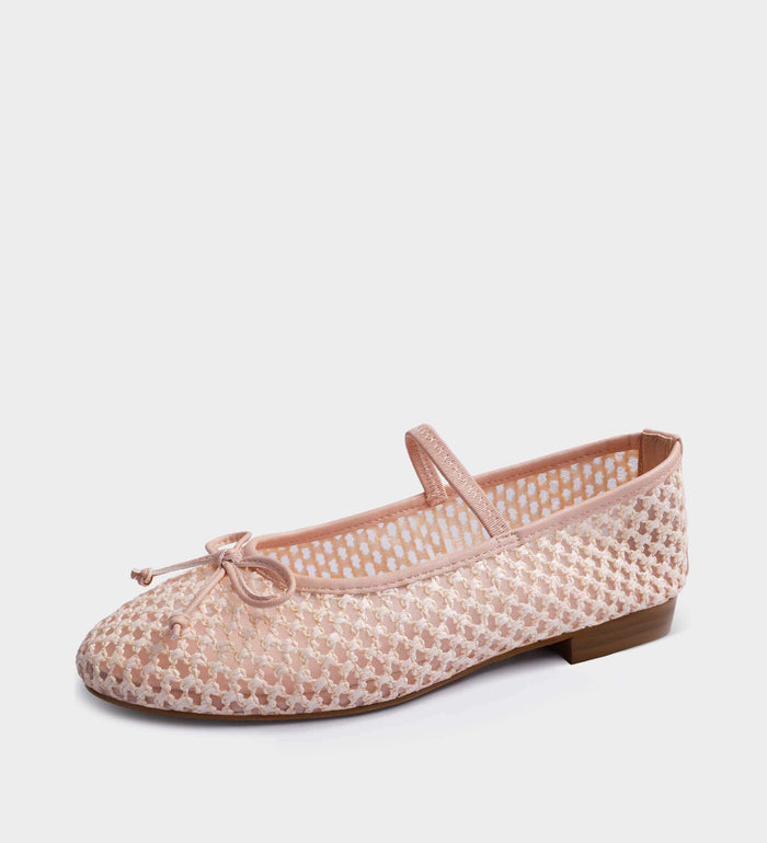 raffia ballet flats​