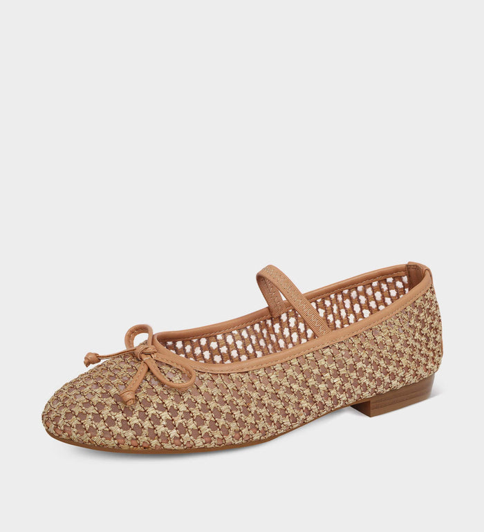 brown ballet flats​
