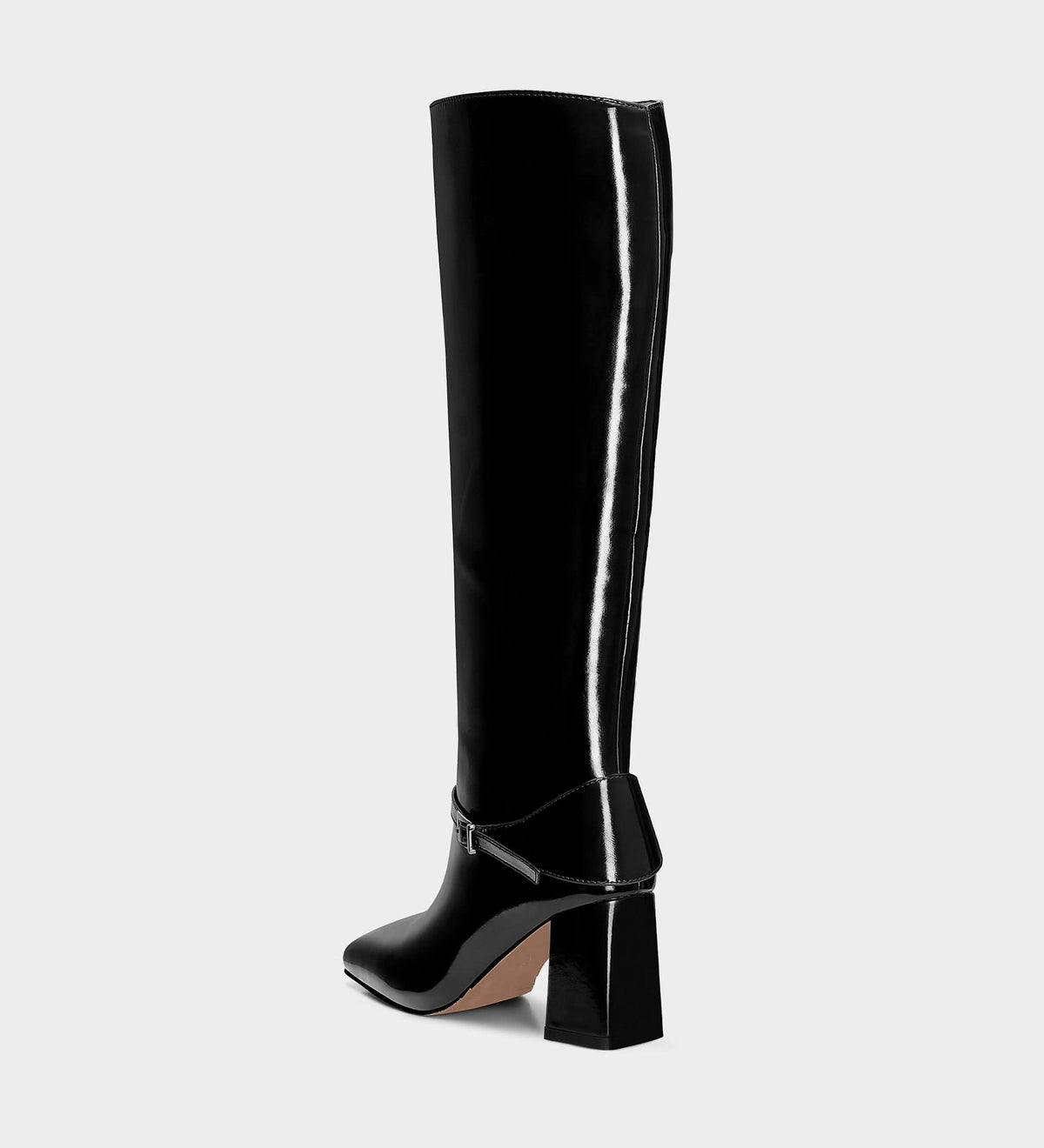 black knee high boots wide calf