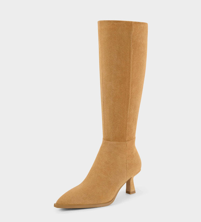 tan suede boots​