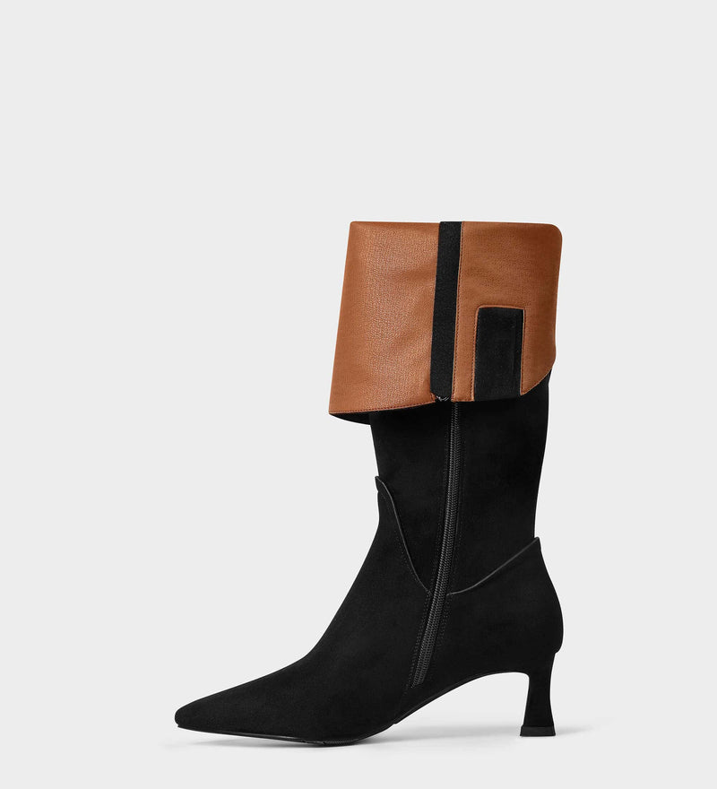 black boots for women suede​