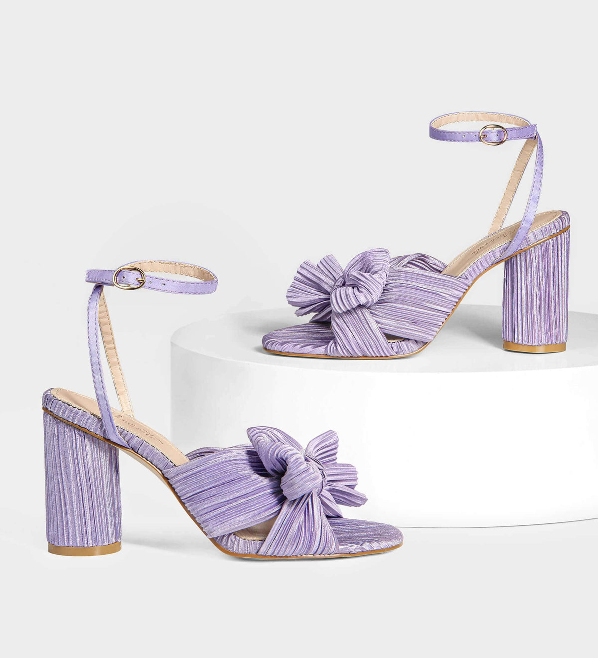 purple sandals for women​