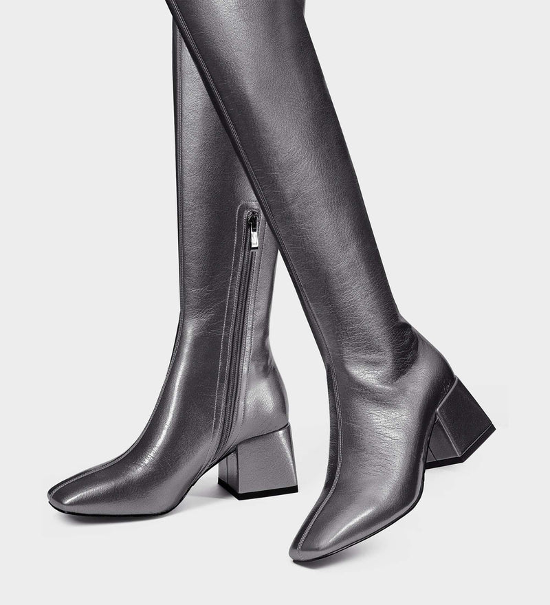 gray boots womens​